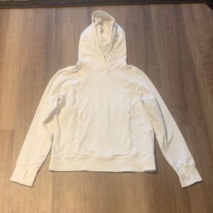 lululemon White Hoodie Women’s Size 6